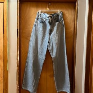 Levi’s wide leg jeans never worn. Brand new. Tags off but never worn